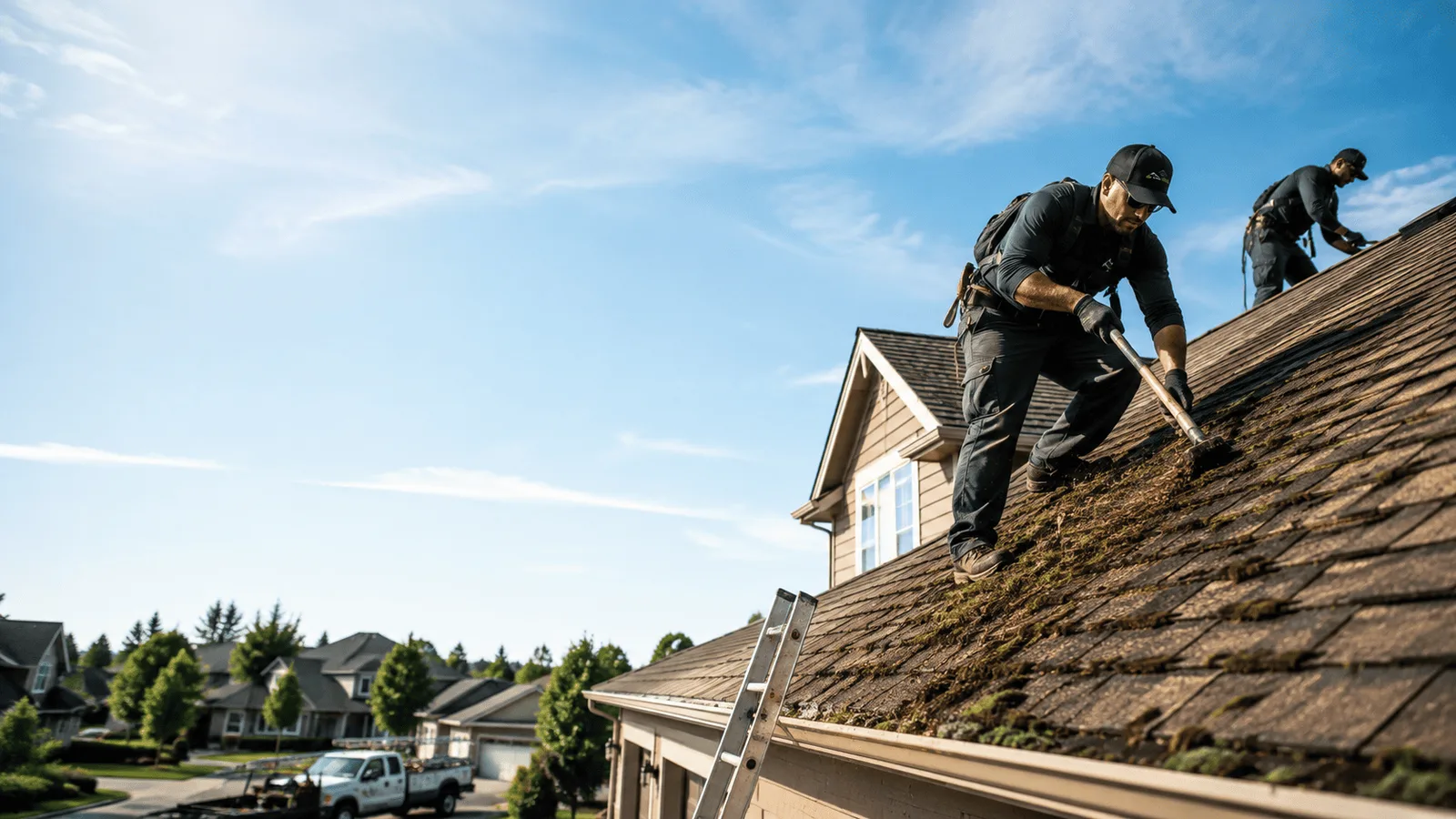 Roof Moss Removal in Sylvester, TX near me